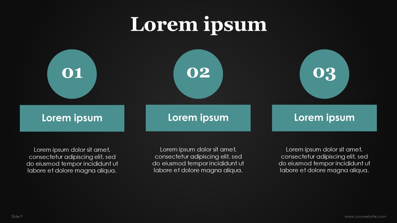 Business Abstract Free PowerPoint Presentation