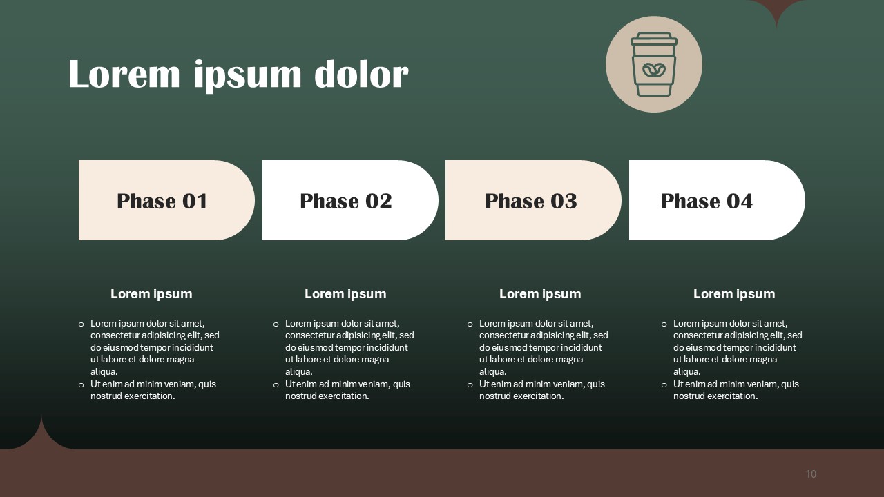 Coffee Business Plan Free PowerPoint Presentation