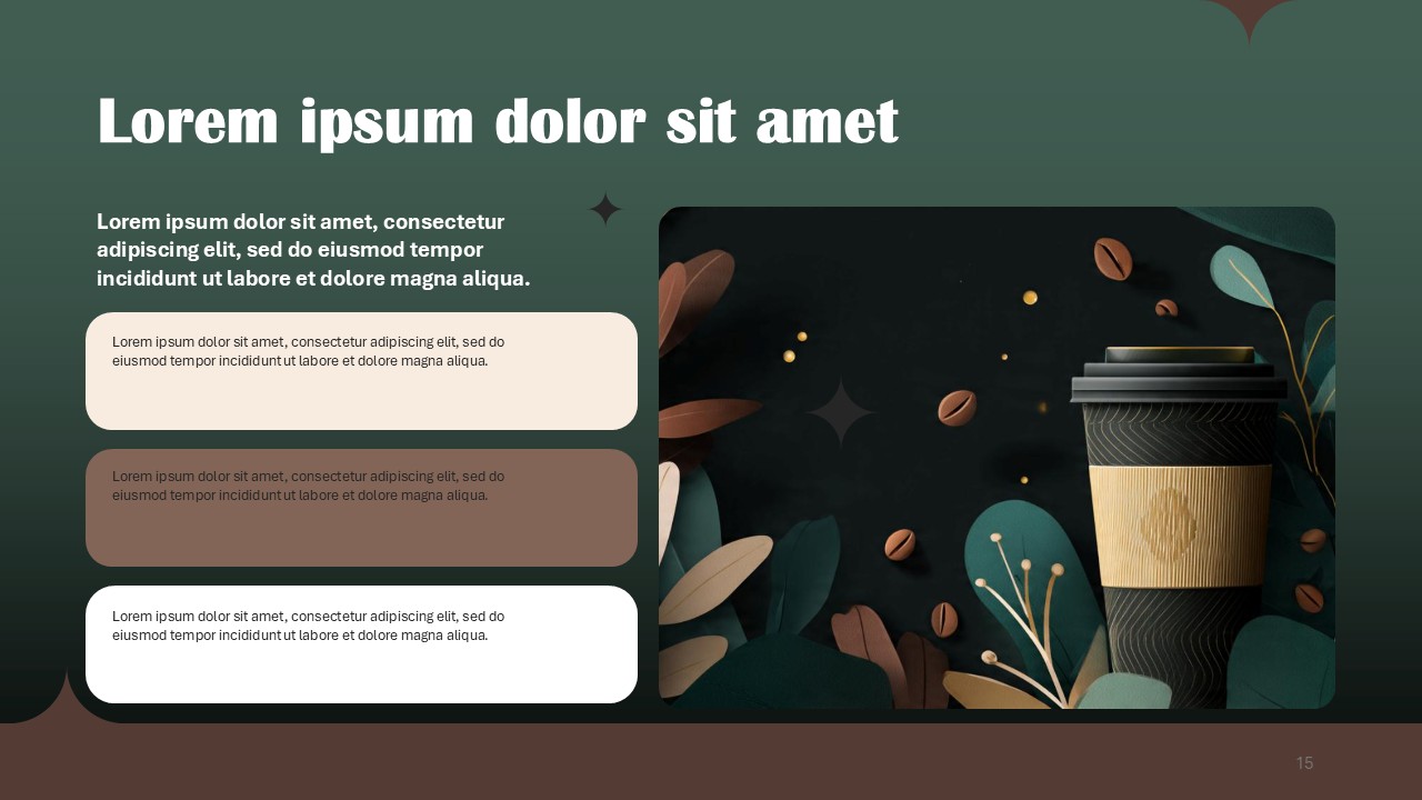 Coffee Business Plan Free PowerPoint Presentation