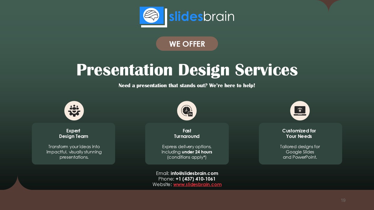 Coffee Business Plan Free PowerPoint Presentation