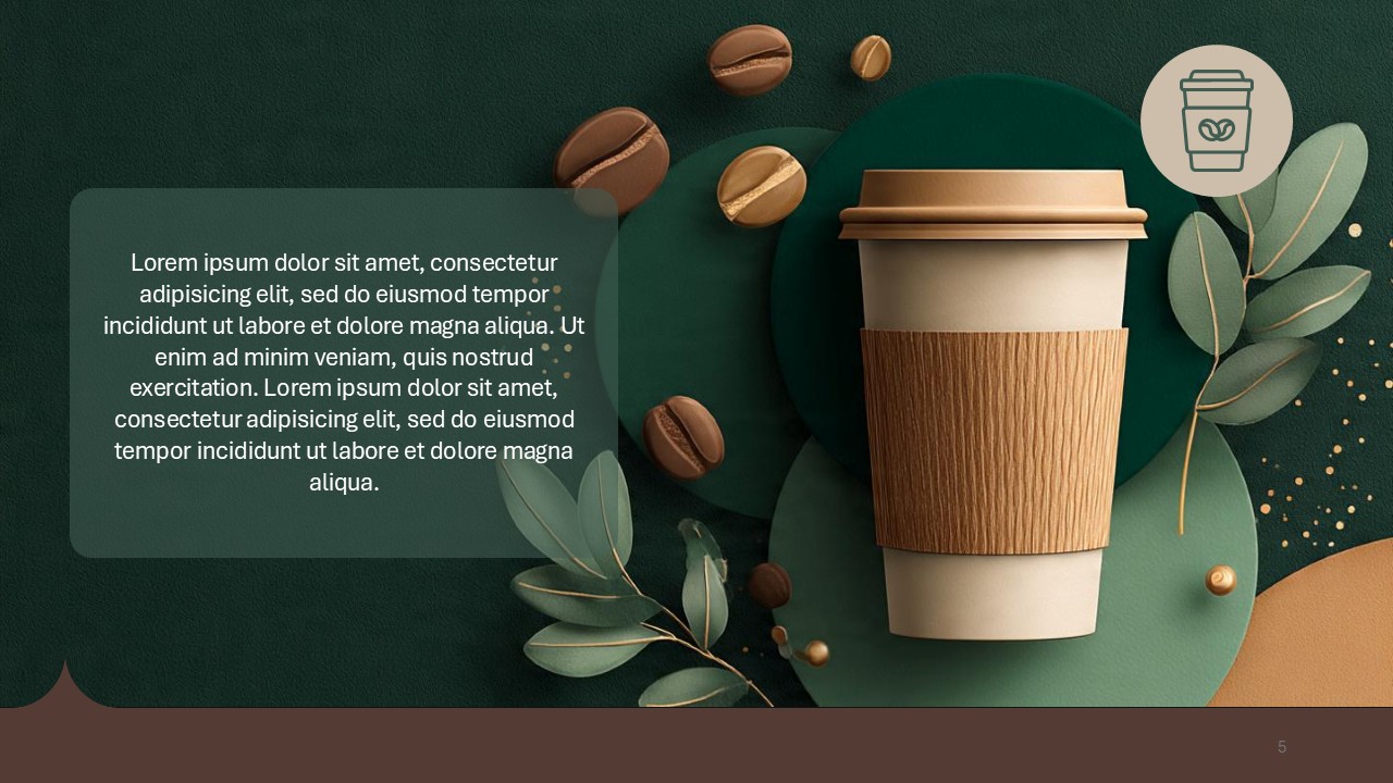 Coffee Business Plan Free PowerPoint Presentation