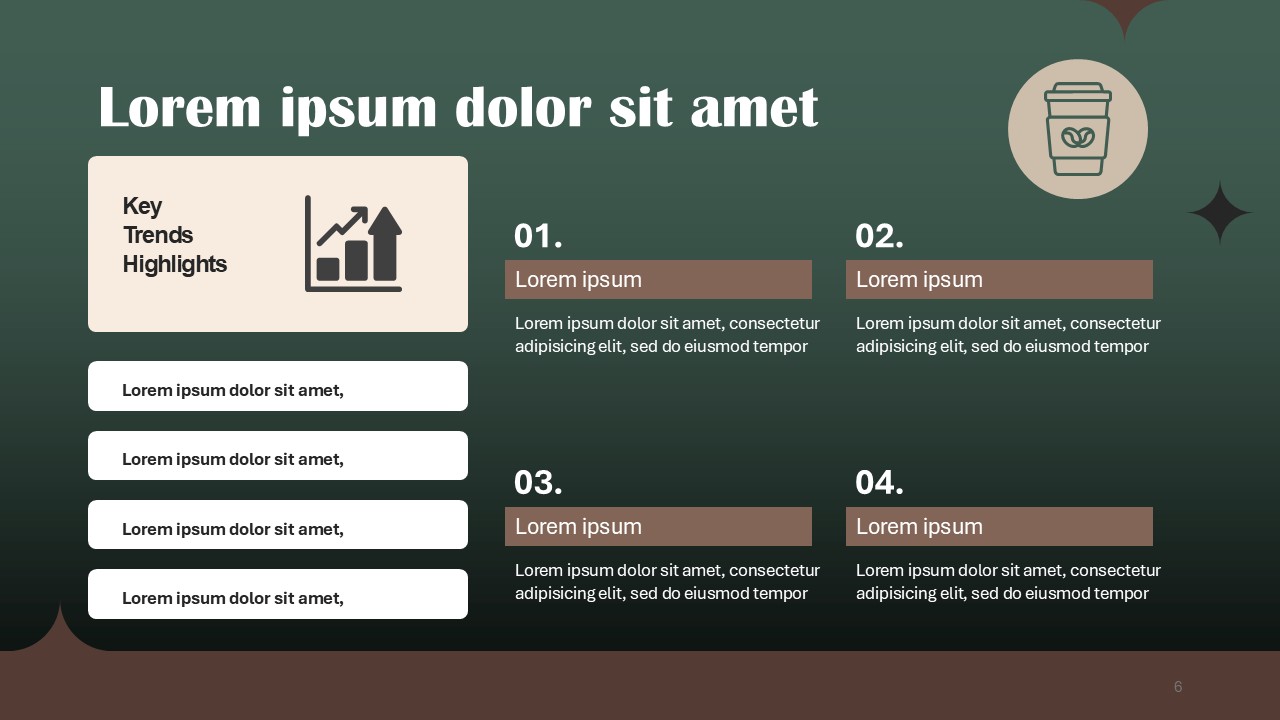 Coffee Business Plan Free PowerPoint Presentation