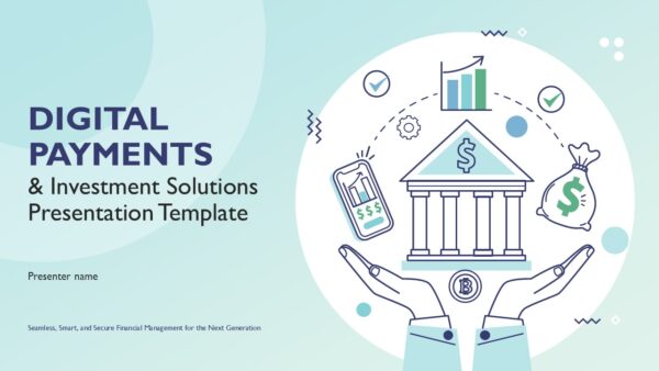 Digital Payments and Investment Solutions Presentation Template