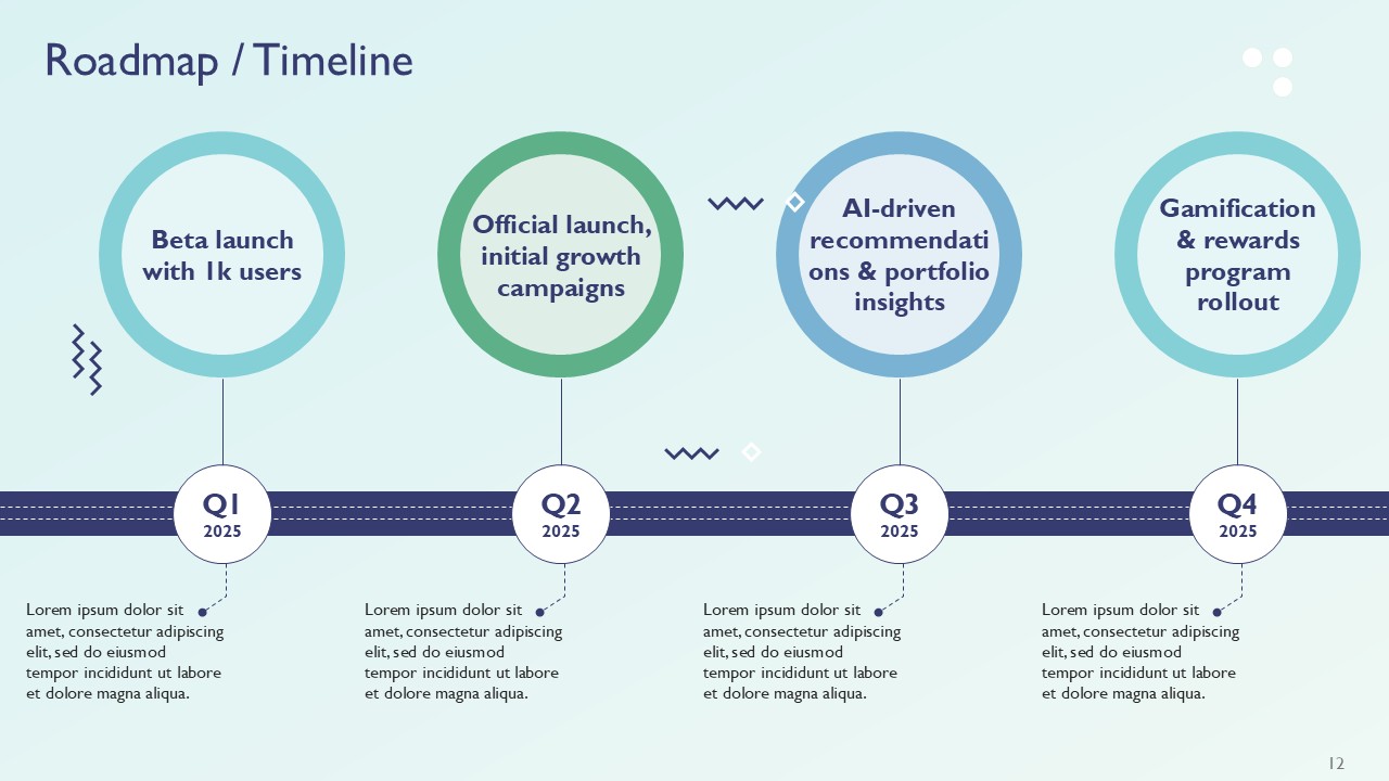 Digital Payments and Investment Solutions Presentation Template