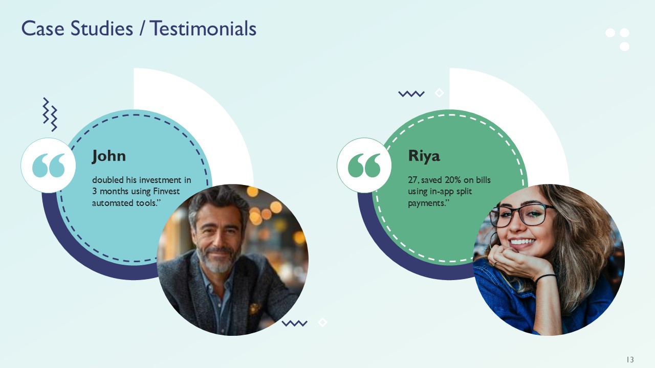 Digital Payments and Investment Solutions Presentation Template