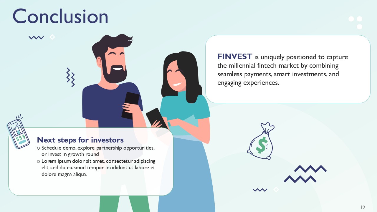 Digital Payments and Investment Solutions Presentation Template