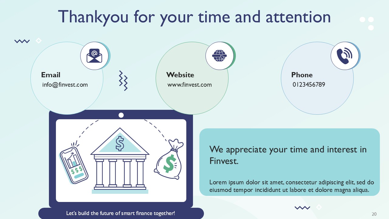 Digital Payments and Investment Solutions Presentation Template