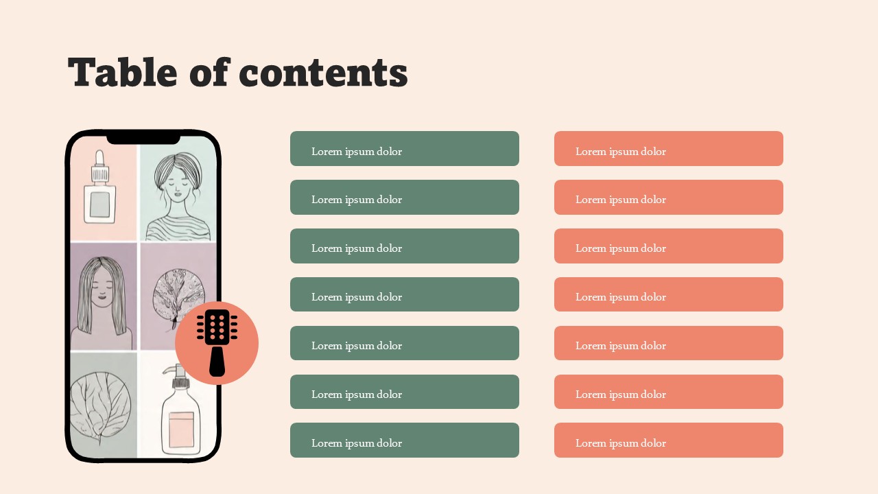 Free Hair Care Industry PowerPoint Presentation