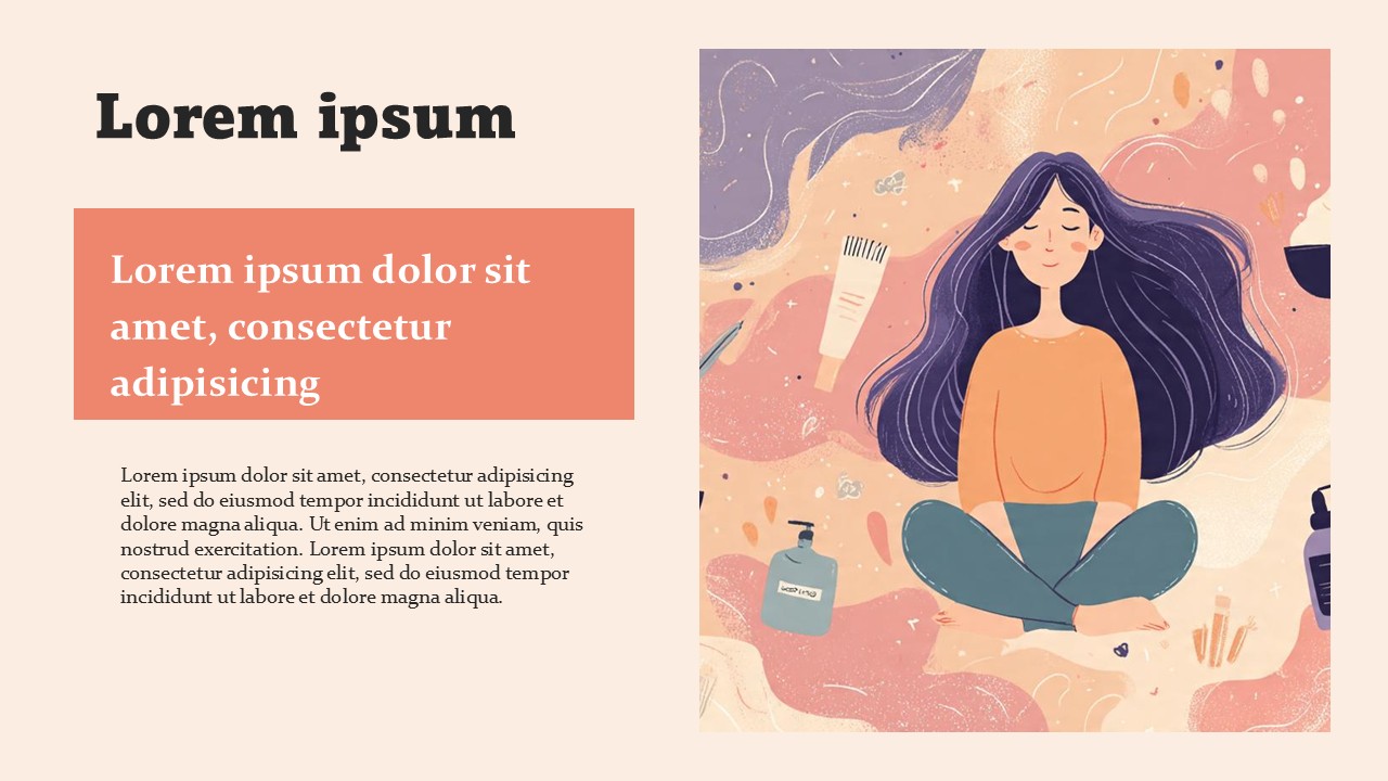 Free Hair Care Industry PowerPoint Presentation