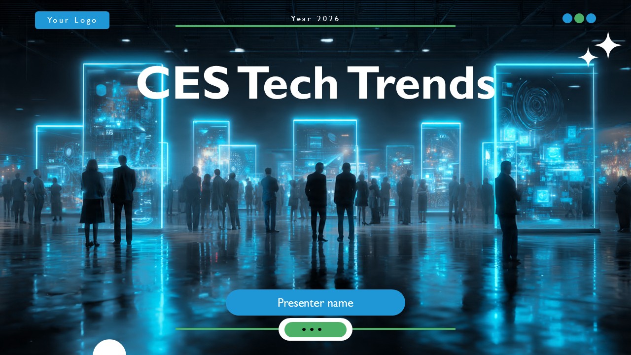 Free CES Tech Trends PPT PowerPoint Presentation