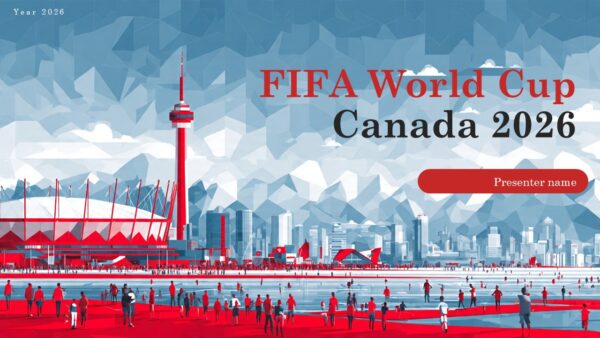 Free FIFA World Cup Canada 2026 PowerPoint Presentation