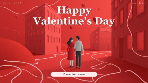Free Happy Valentine Day PowerPoint Presentation