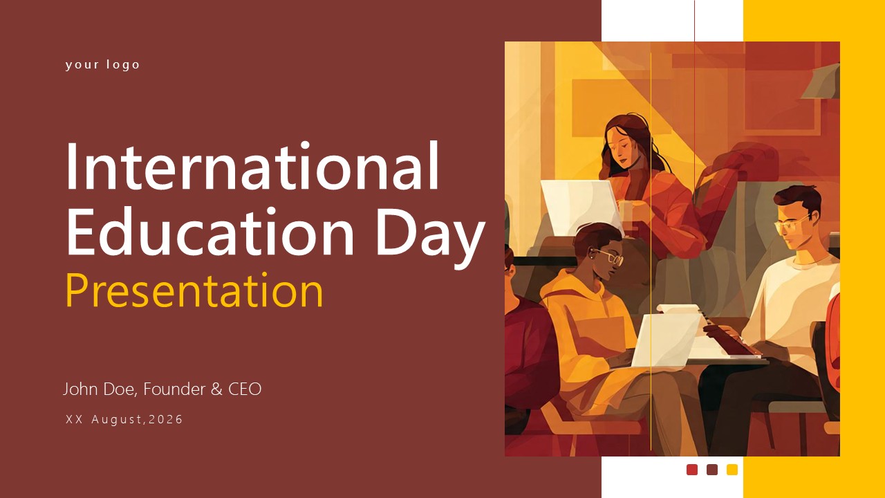 Free International Education Day PowerPoint Presentation