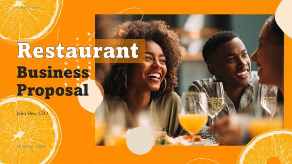 Free Restaurant Business Proposal PowerPoint Presentation