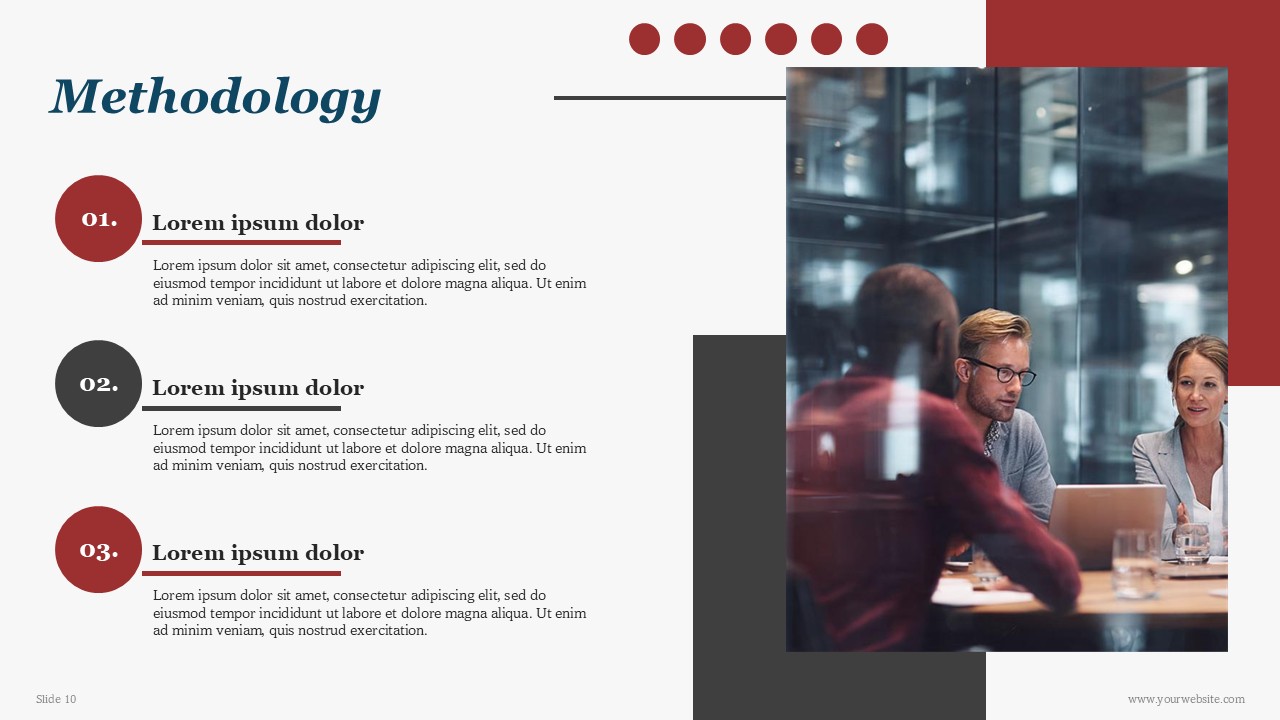 Free Simple Meeting PowerPoint Presentation