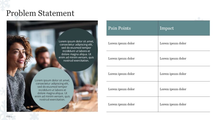 Free Winter Corporate Newsletter PowerPoint Presentation