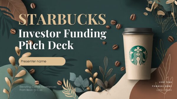Starbucks Investor Funding Pitch Deck PPT Presentation Template