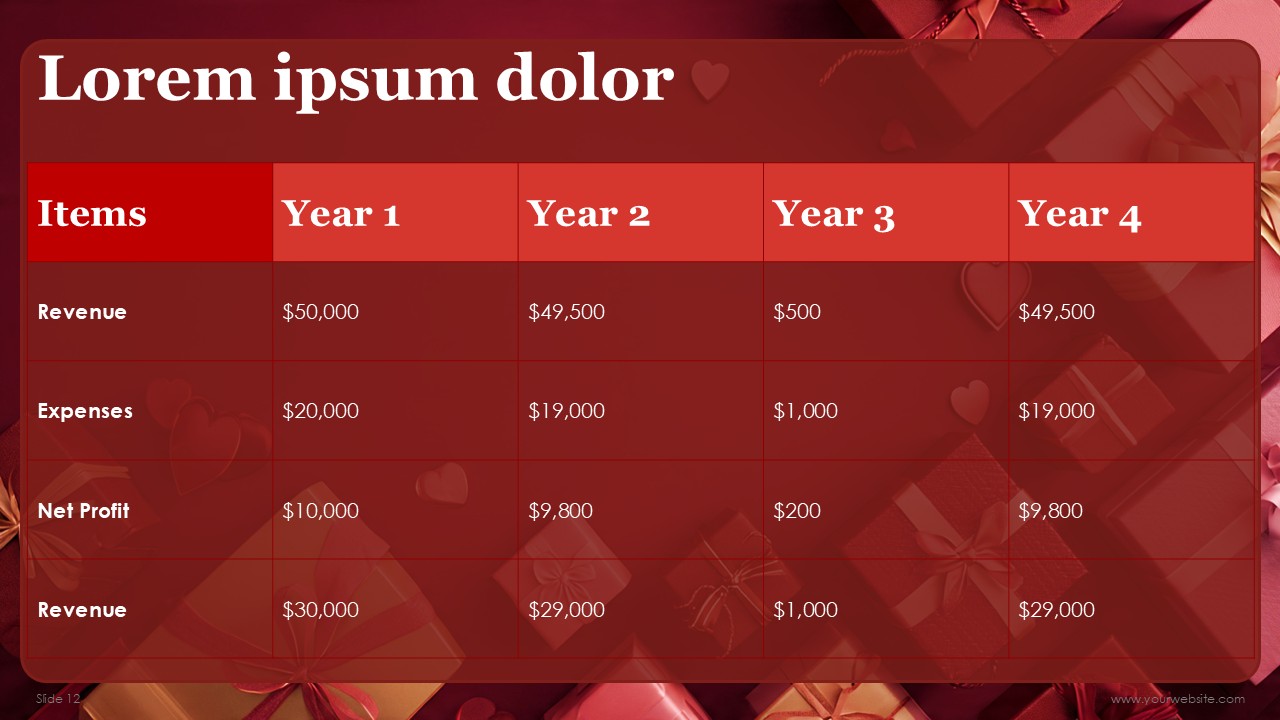 You are my Valentine Free PPT PowerPoint Presentation