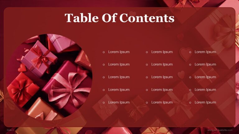 You Are My Valentine Free PowerPoint Presentation Template