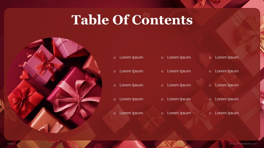 You Are My Valentine Free PowerPoint Presentation Template