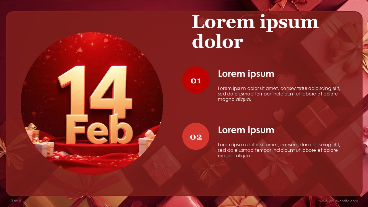 You are my Valentine Free PPT PowerPoint Presentation