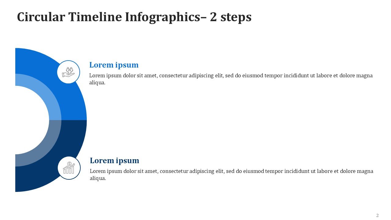 Circular Timeline Infographics PPT PowerPoint Presentation