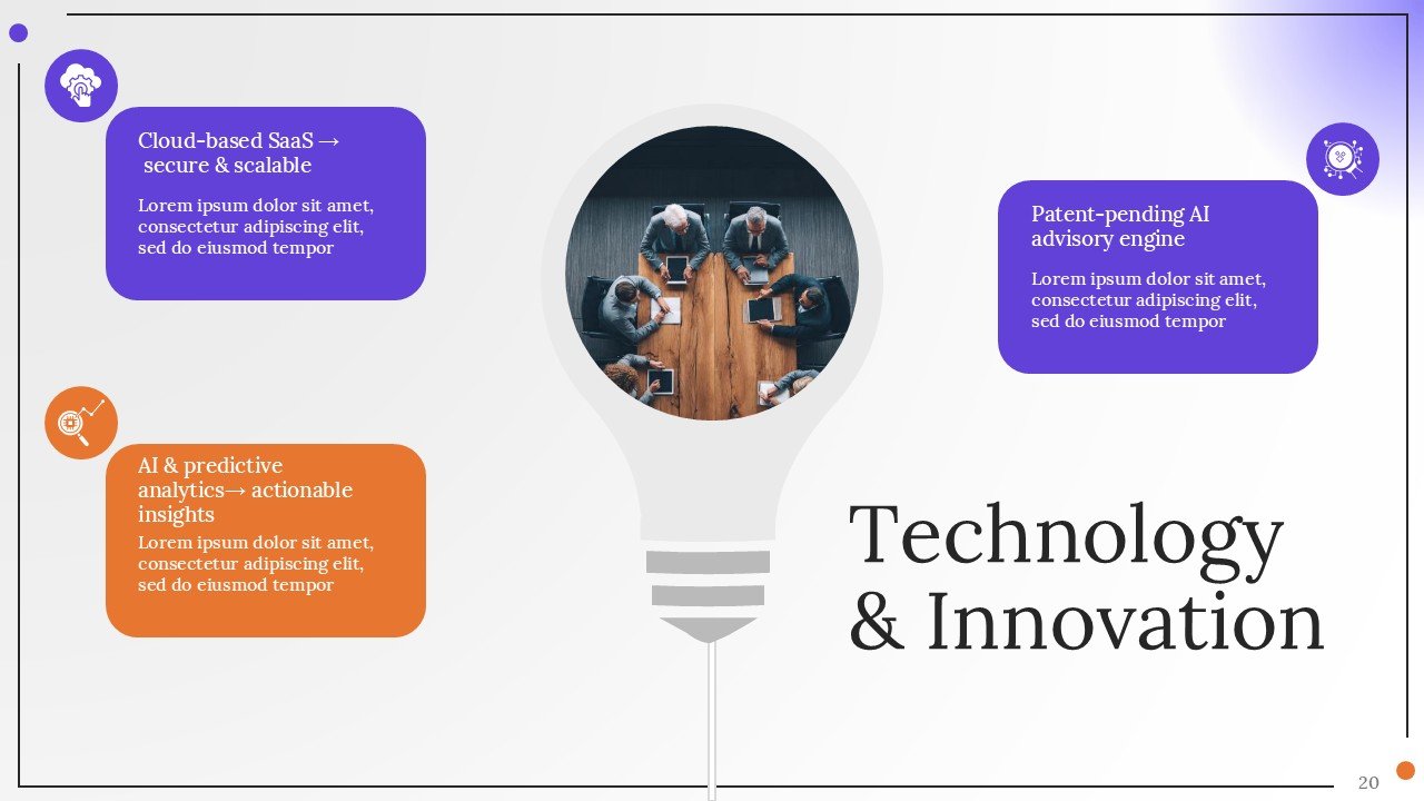 Corporate Strategy Investor Pitch PPT Presentation Template