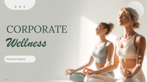 Corporate Wellness Minimal PPT PowerPoint Presentation