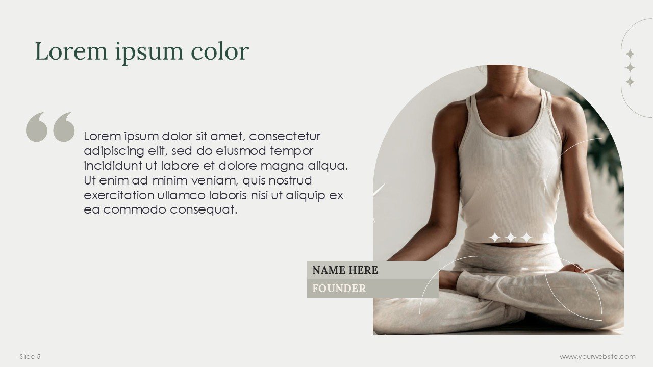 Corporate Wellness Minimal PPT PowerPoint Presentation