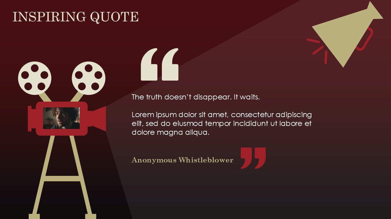 Feature Documentary Pitch Deck PPT Presentation Template