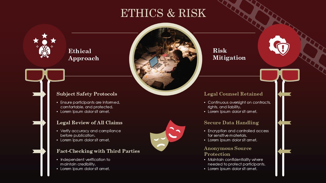 Feature Documentary Pitch Deck PPT Presentation Template