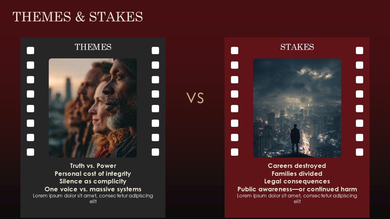 Feature Documentary Pitch Deck PPT Presentation Template