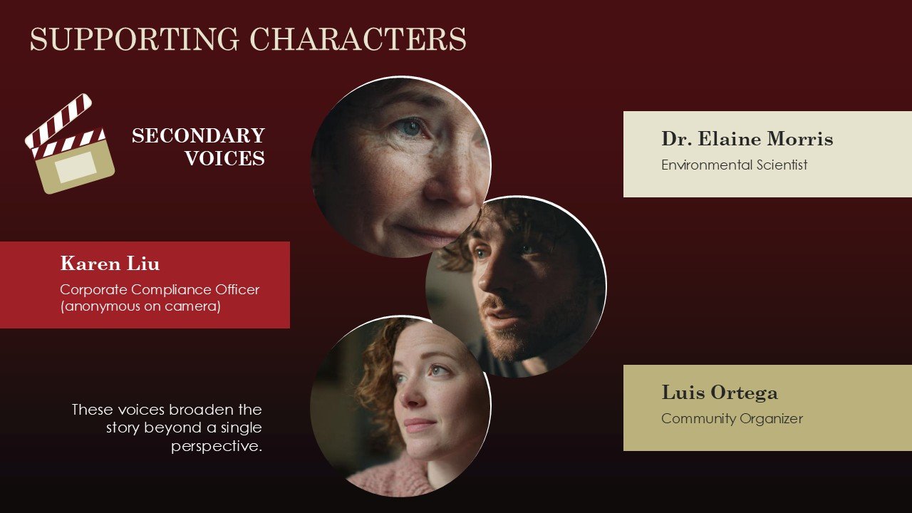 Feature Documentary Pitch Deck PPT Presentation Template