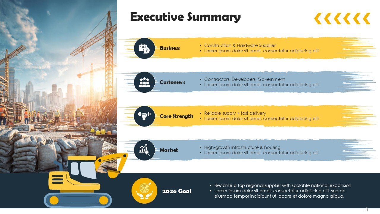 Construction And Hardware Market Expansion Pitch Deck