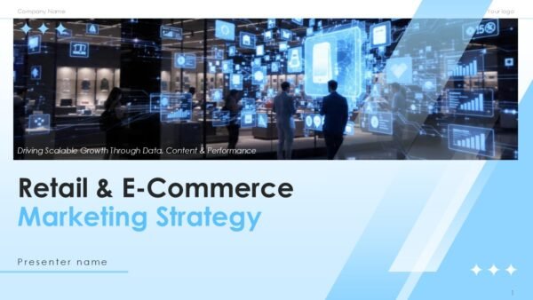 Retail and ECommerce Marketing Strategy PPT Template