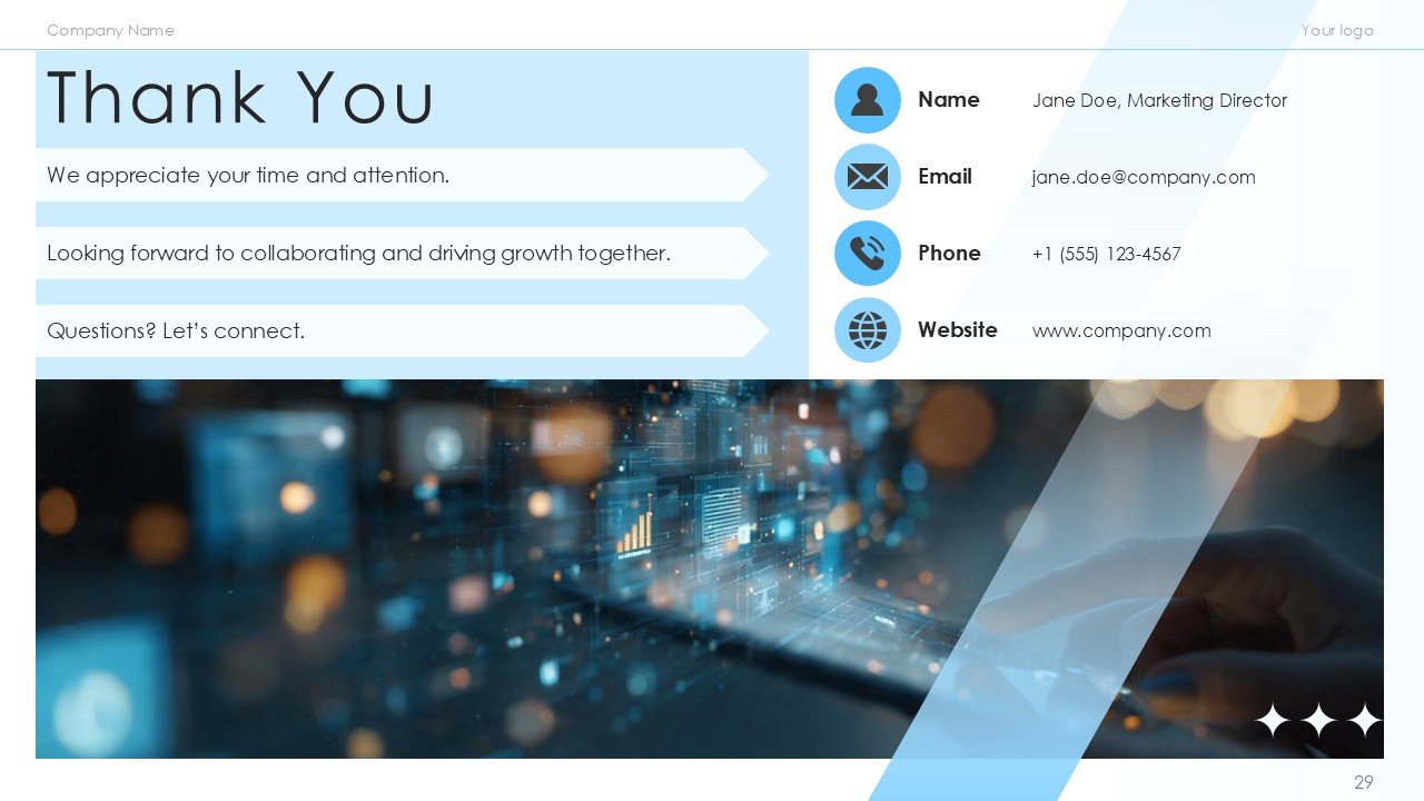 Retail and ECommerce Marketing Strategy PPT Template