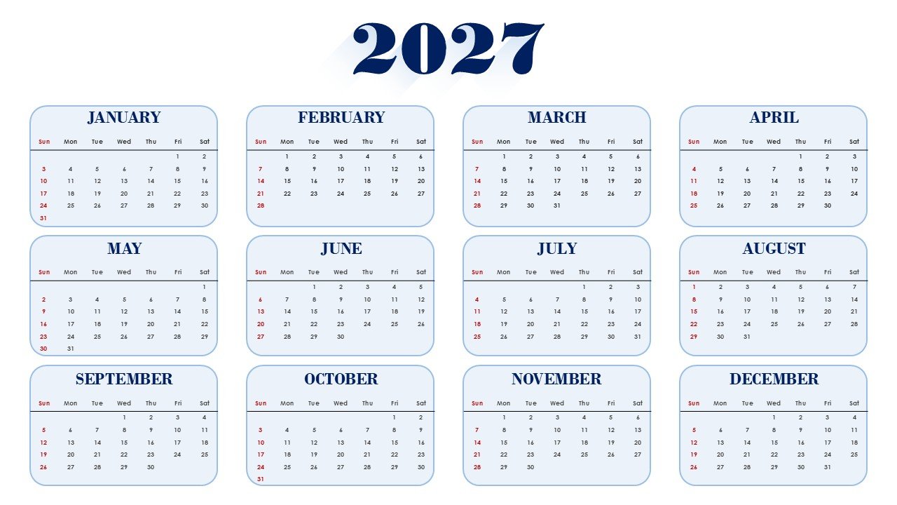 2027 Agenda 365 Day Daily Planner Management PowerPoint Infographics