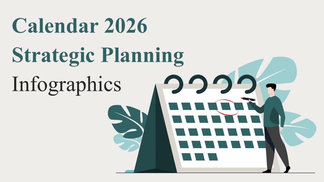 Calendar 2026 Strategic Event Planning PowerPoint Infographics