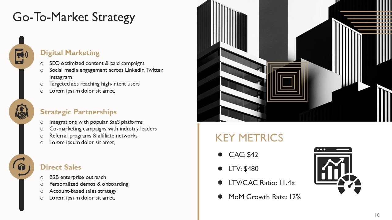 Startup Pitch Deck Presentation PPT Template