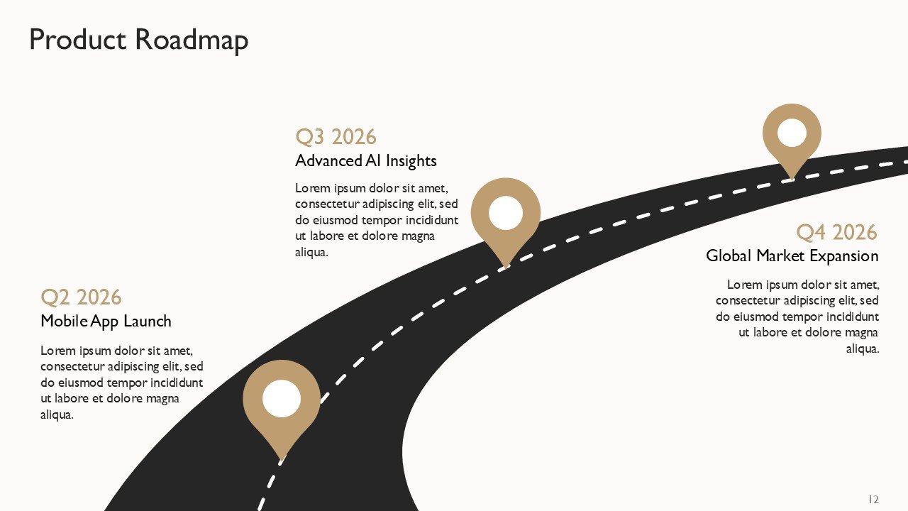 Startup Pitch Deck Presentation PPT Template