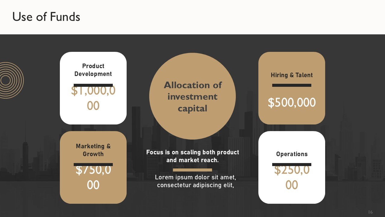 Startup Pitch Deck Presentation PPT Template