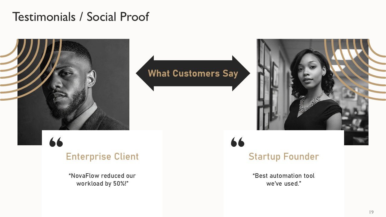 Startup Pitch Deck Presentation PPT Template