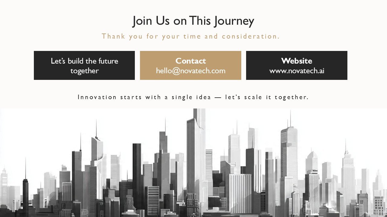 Startup Pitch Deck Presentation PPT Template
