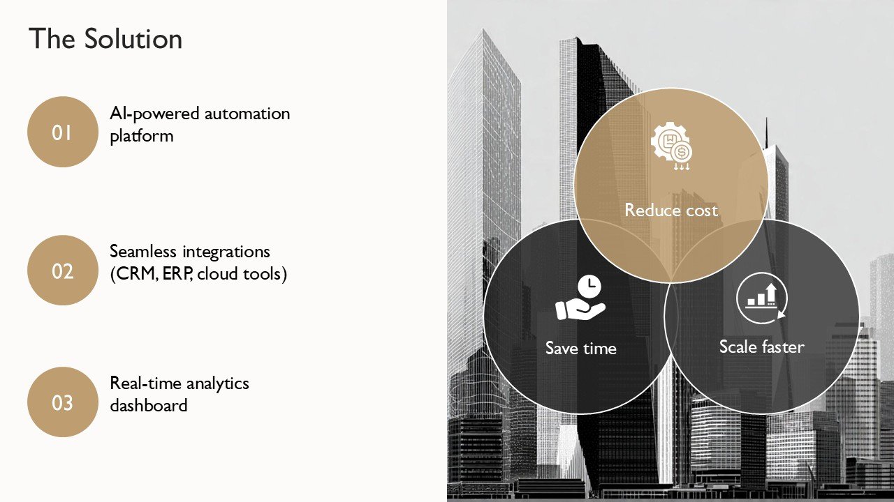Startup Pitch Deck Presentation PPT Template
