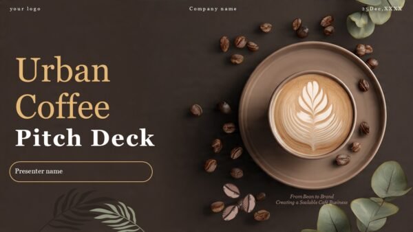 Urban Coffee Experience Pitch Deck Presentation PPT Template