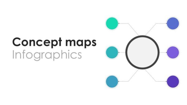 Concept maps Infographics for PowerPoint and Google Slides