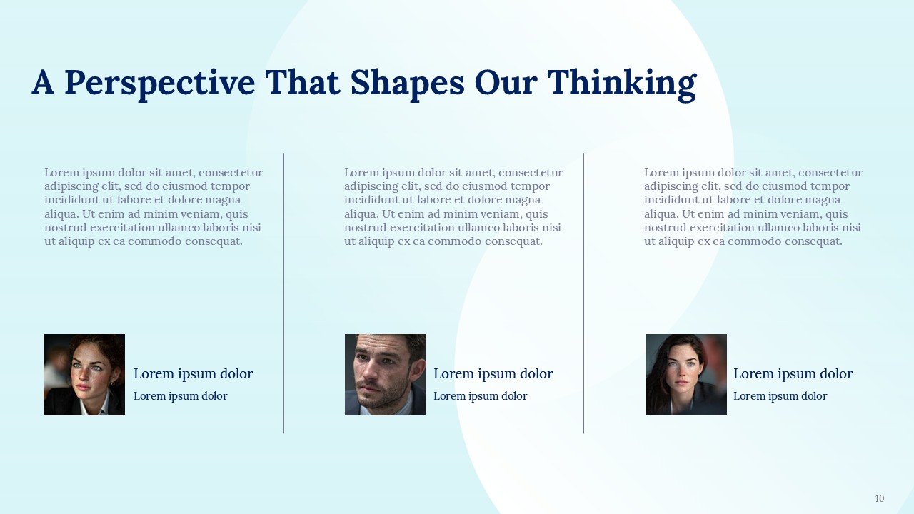 Corporate Quote Presentation Template and Google Slides