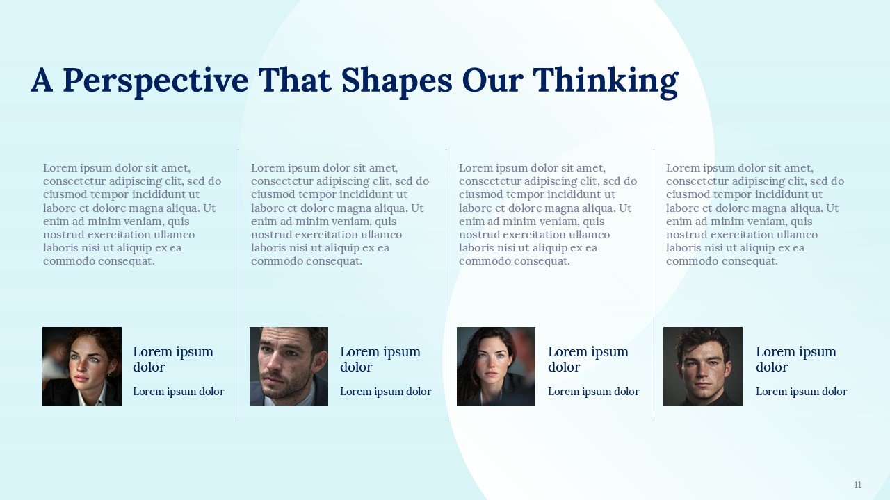 Corporate Quote Presentation Template and Google Slides