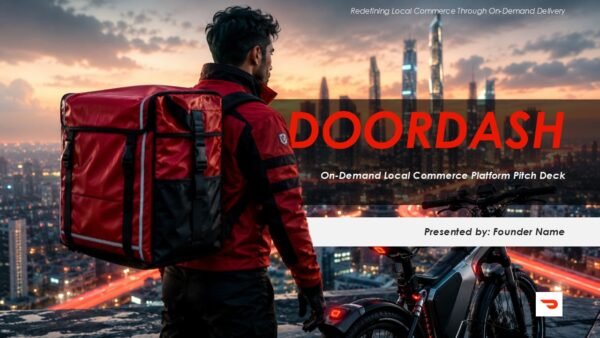 DoorDash Investor Pitch Deck PPT Template and Google Slides