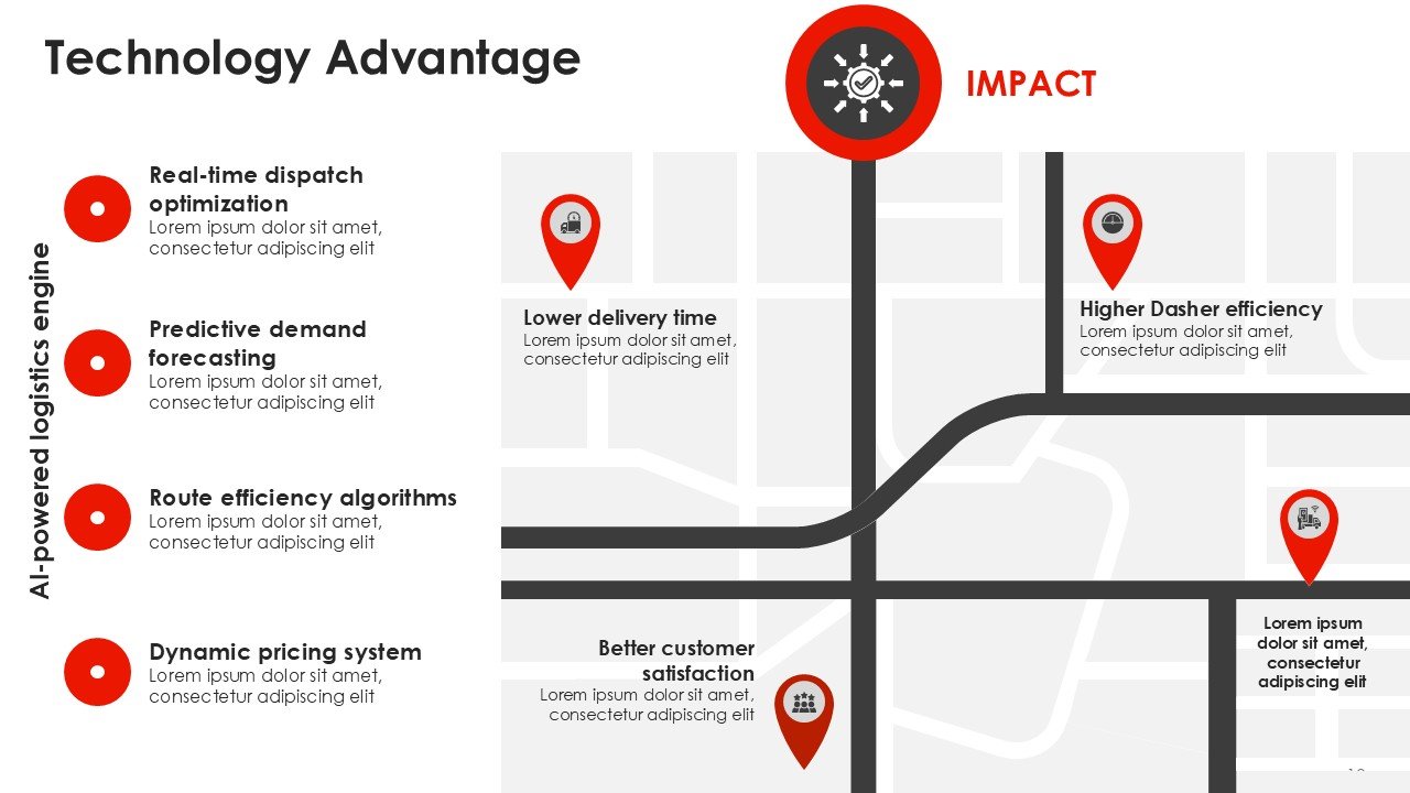 DoorDash Investor Pitch Deck PPT Template and Google Slides
